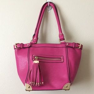 Melie Bianco Pink Hand Bag